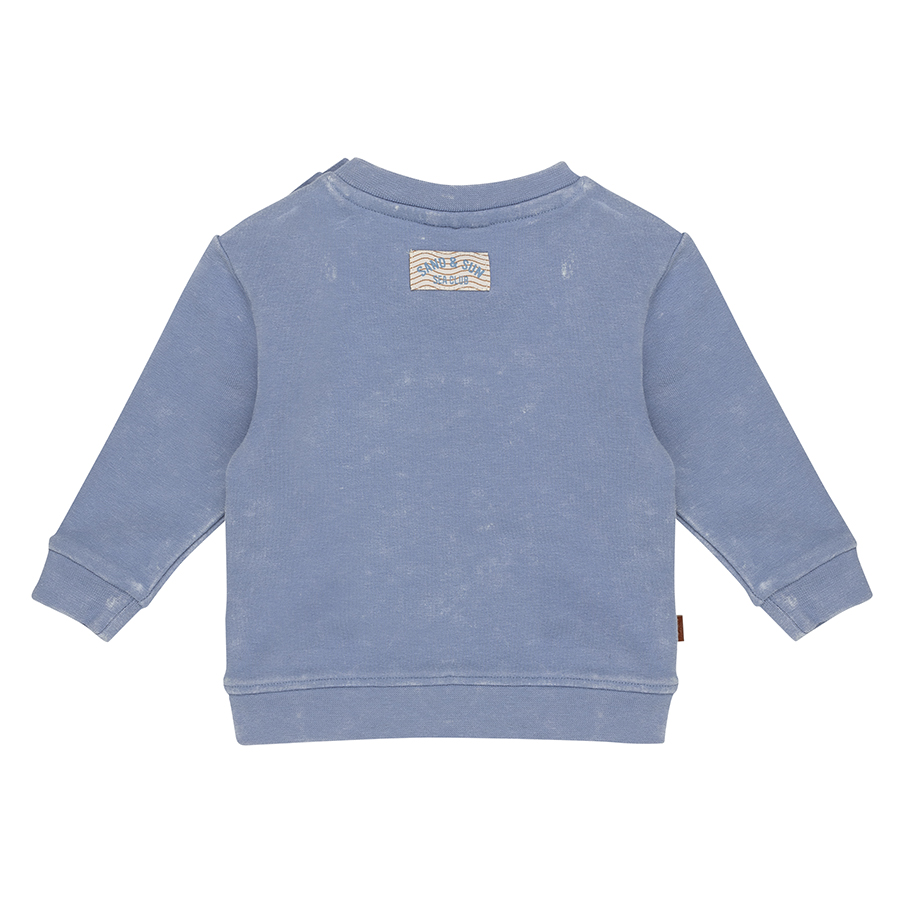 Stone Washed Sweater | Country Blue