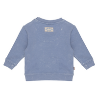 Stone Washed Sweater | Country Blue