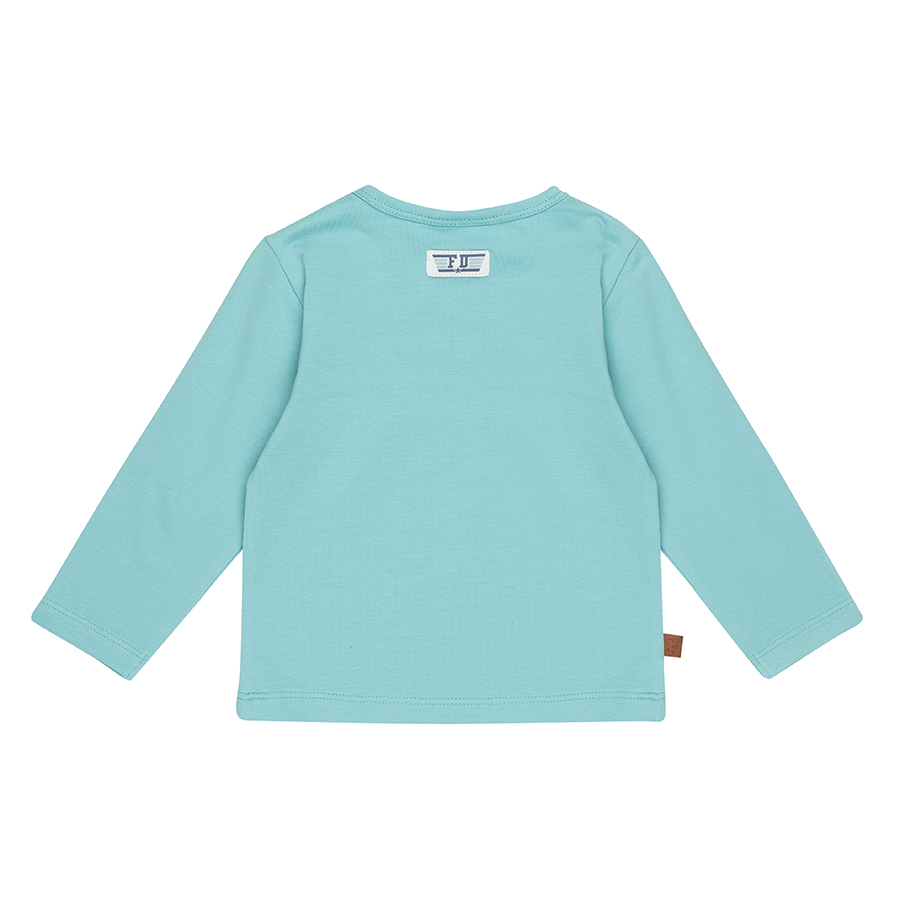 Pilot Club Kids Shirt Let's Fly | Aqua Sea