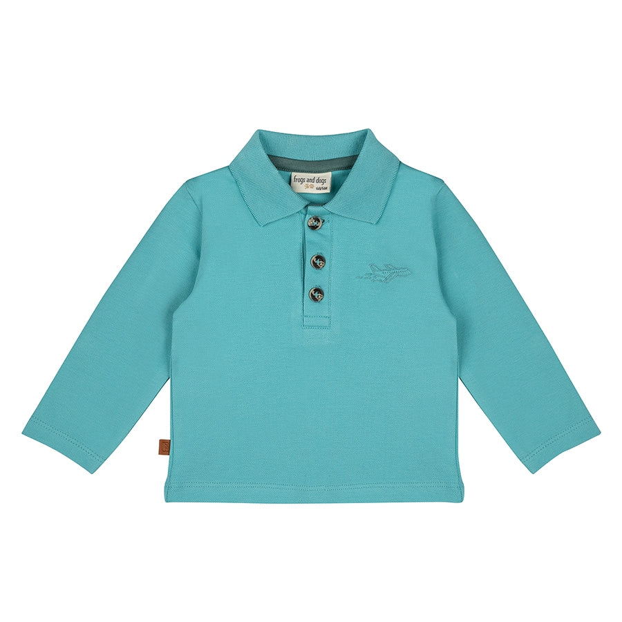 Pilot Club Kids Polo | Aqua Sea