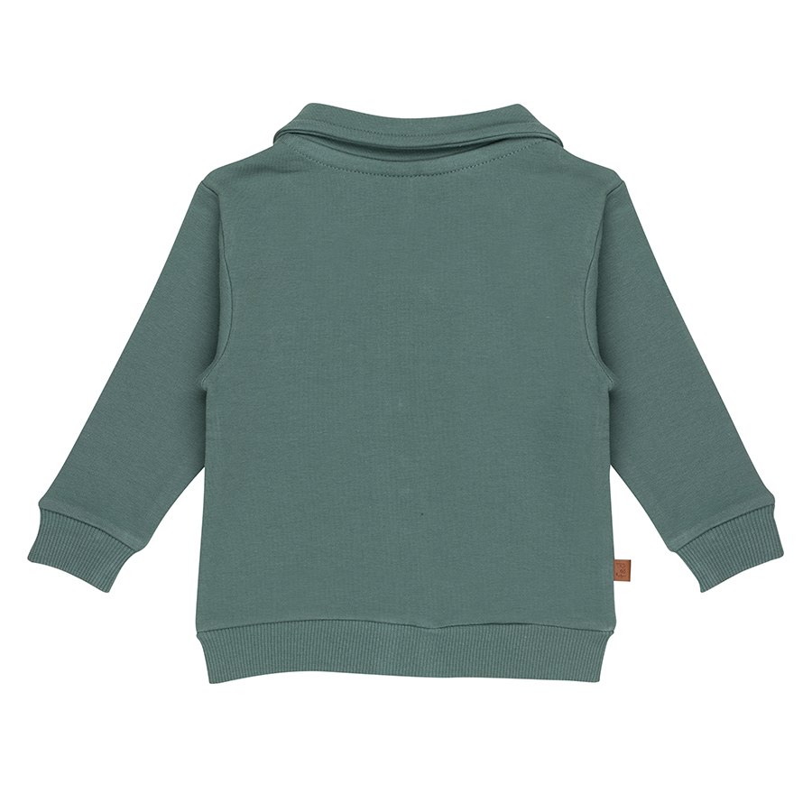 Pilot Club Kids Zipped Sweater | Sea Pine