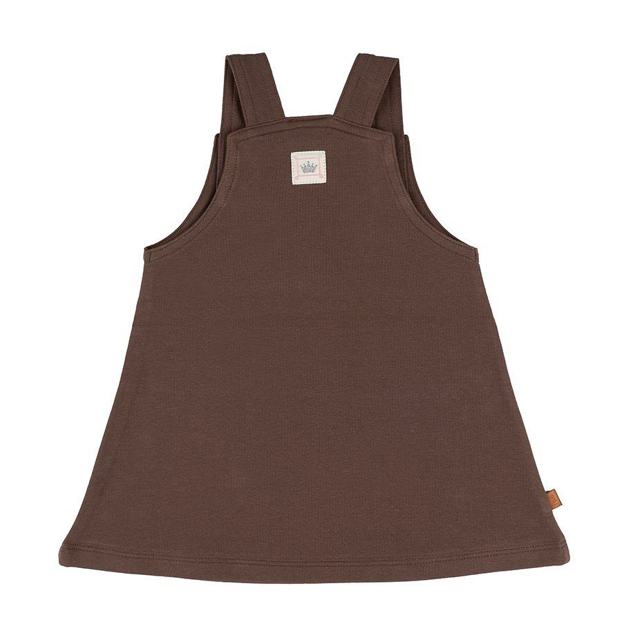 Ballerina Kids Dress Bow | Seal Brown