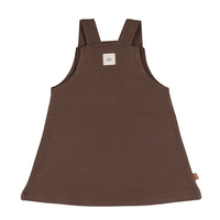 Ballerina Baby Dress Bow | Seal Brown