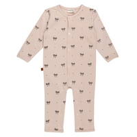 Ballerina Baby Onesie Bow | Sepia Rose
