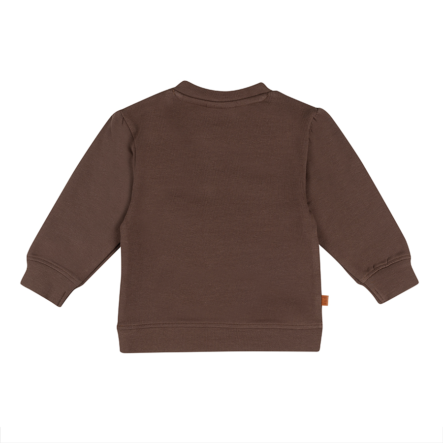 Ballerina Baby Sweater | Seal Brown
