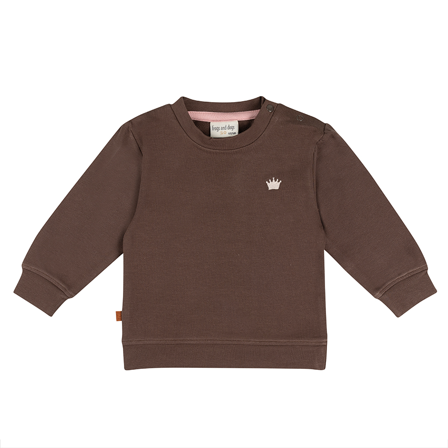 Ballerina Kids Sweater | Seal Brown