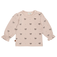 Ballerina Kids Shirt Bow | Sepia Rose