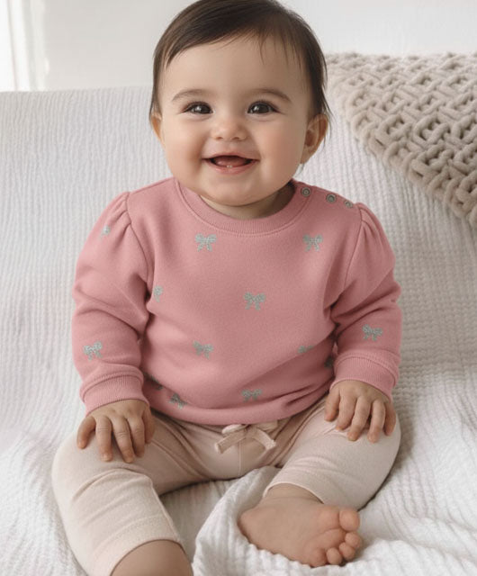 Ballerina Kids Sweater Bow | Zephyr