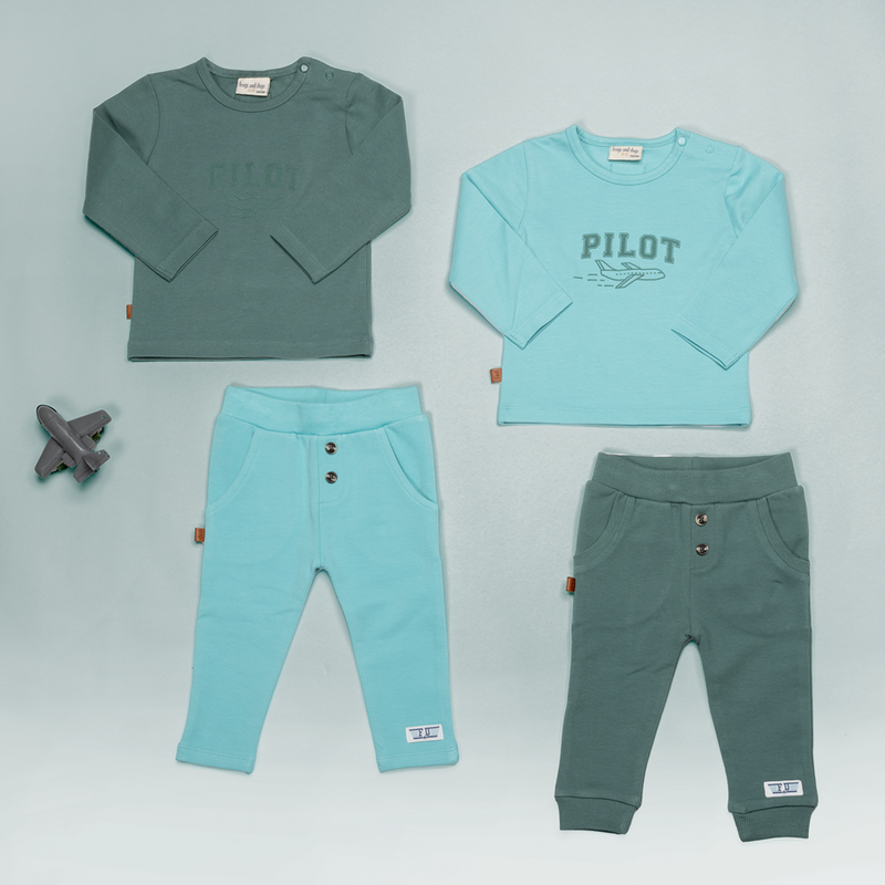 Pilot Club Baby Shirt Let's Fly | Sea Pine