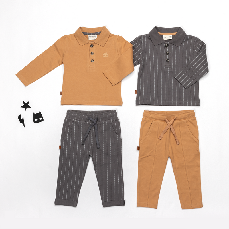 Little Hero Kids Pants Seamed | Brush