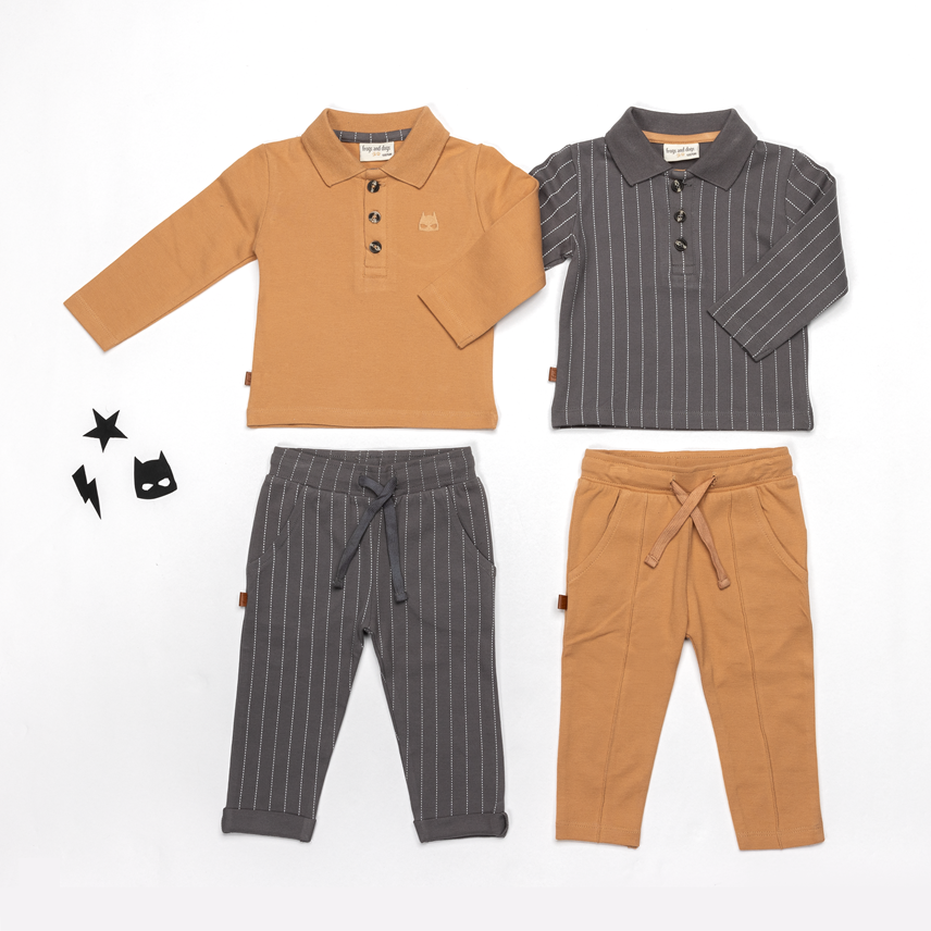 Little Hero Baby Pants Seamed | Brush