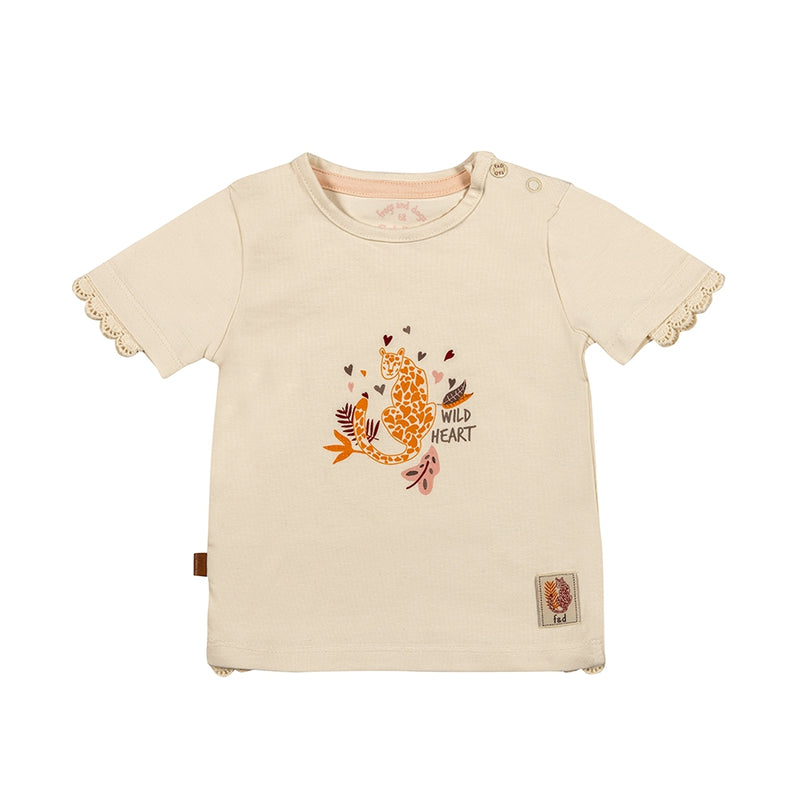 Jungle T-shirt Wild Heart | Off White