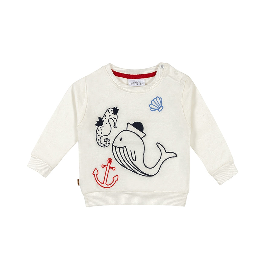 Pirate Sweater Whale | Off White