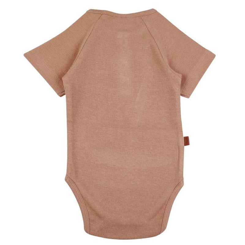 Romper Rib 2x2 | Biscuit