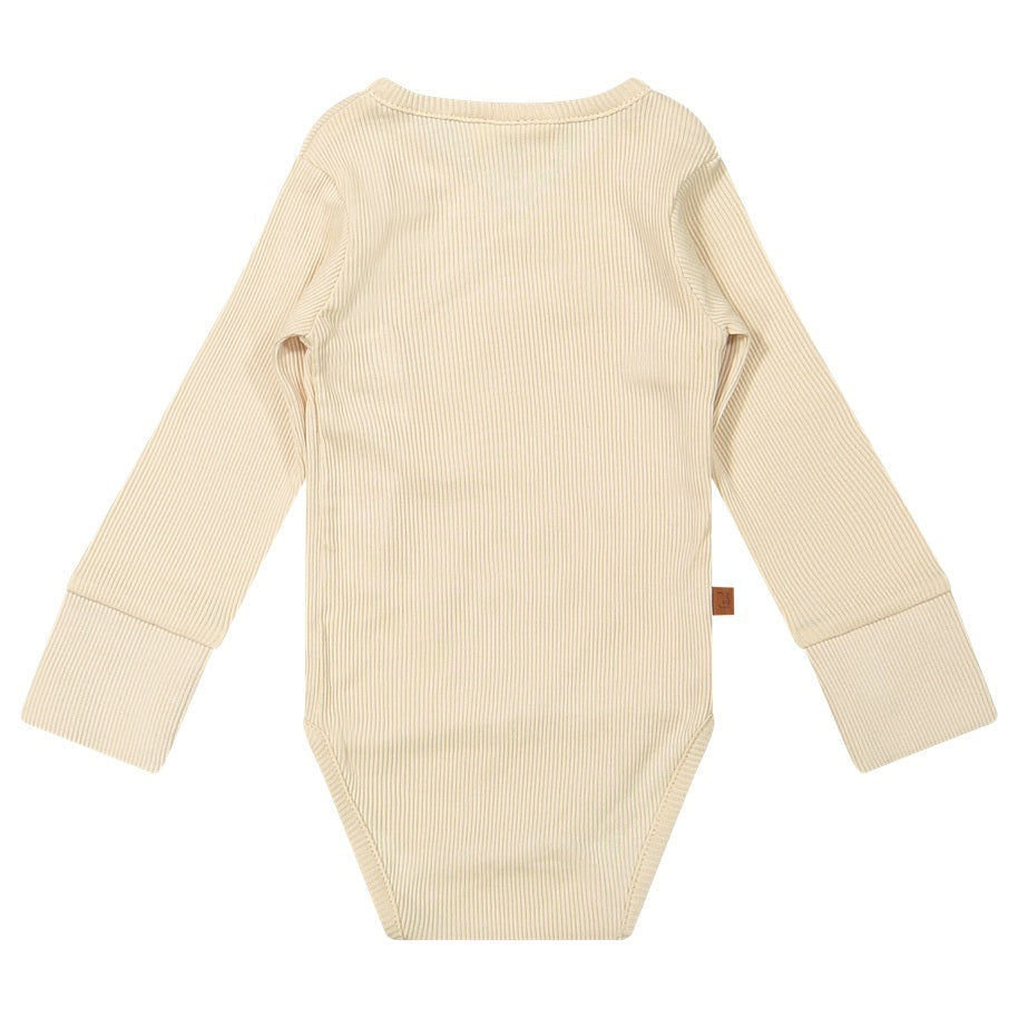 Romper Rib 2x2 Organic | Clay