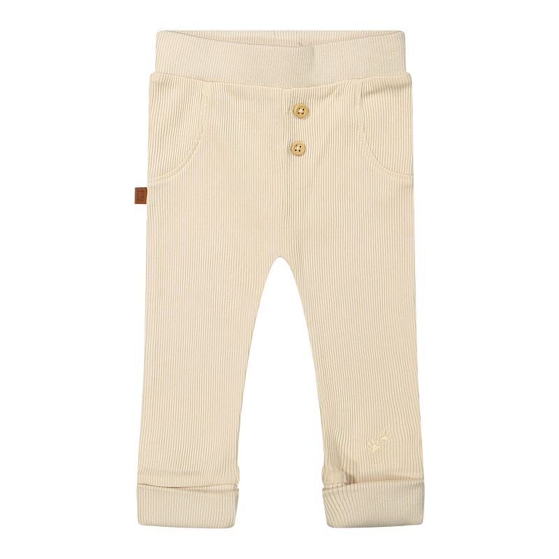 Pant Rib 2x2 Organic | Clay