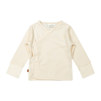 Wrap T-Shirt Waffle Organic | Off White