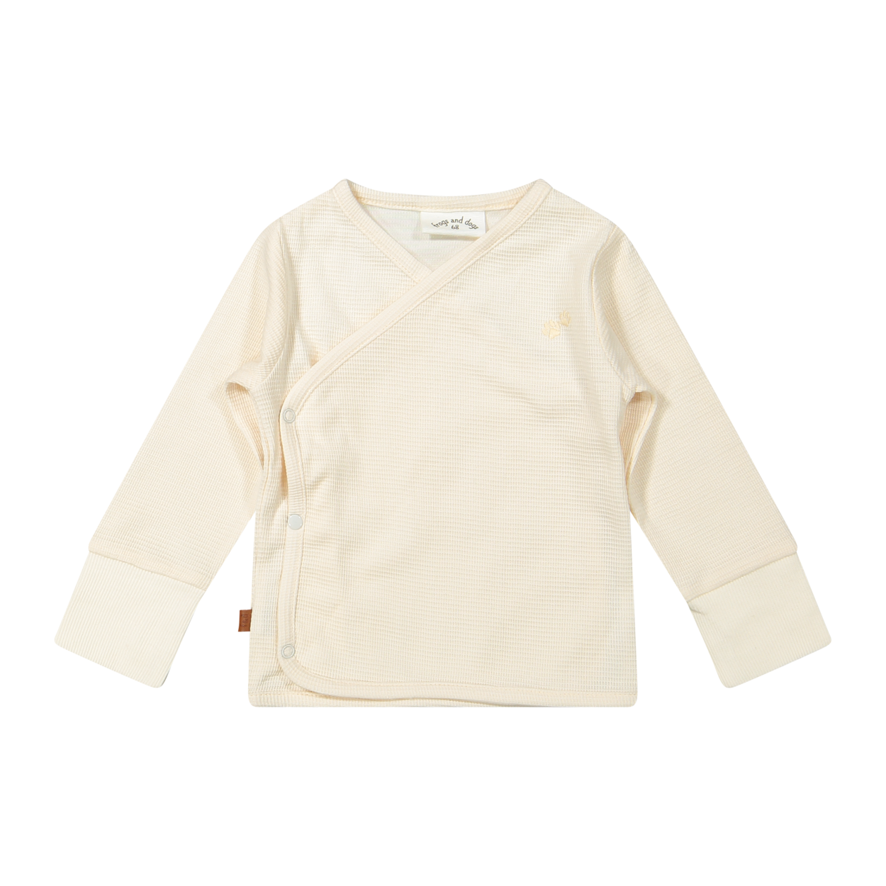 Wrap T-Shirt Waffle Organic | Off White