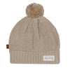 Smart Club Knitted Rib Beanie Baby | Taupe