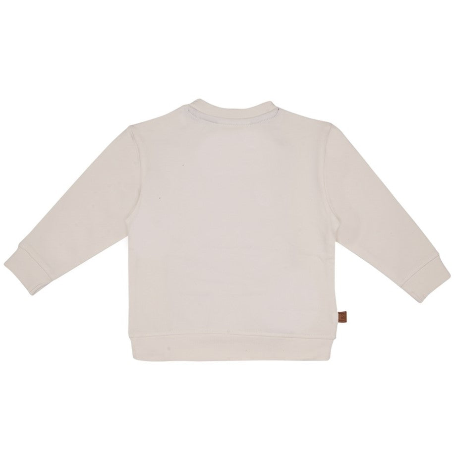 Smile Sweat Shirt | Beige