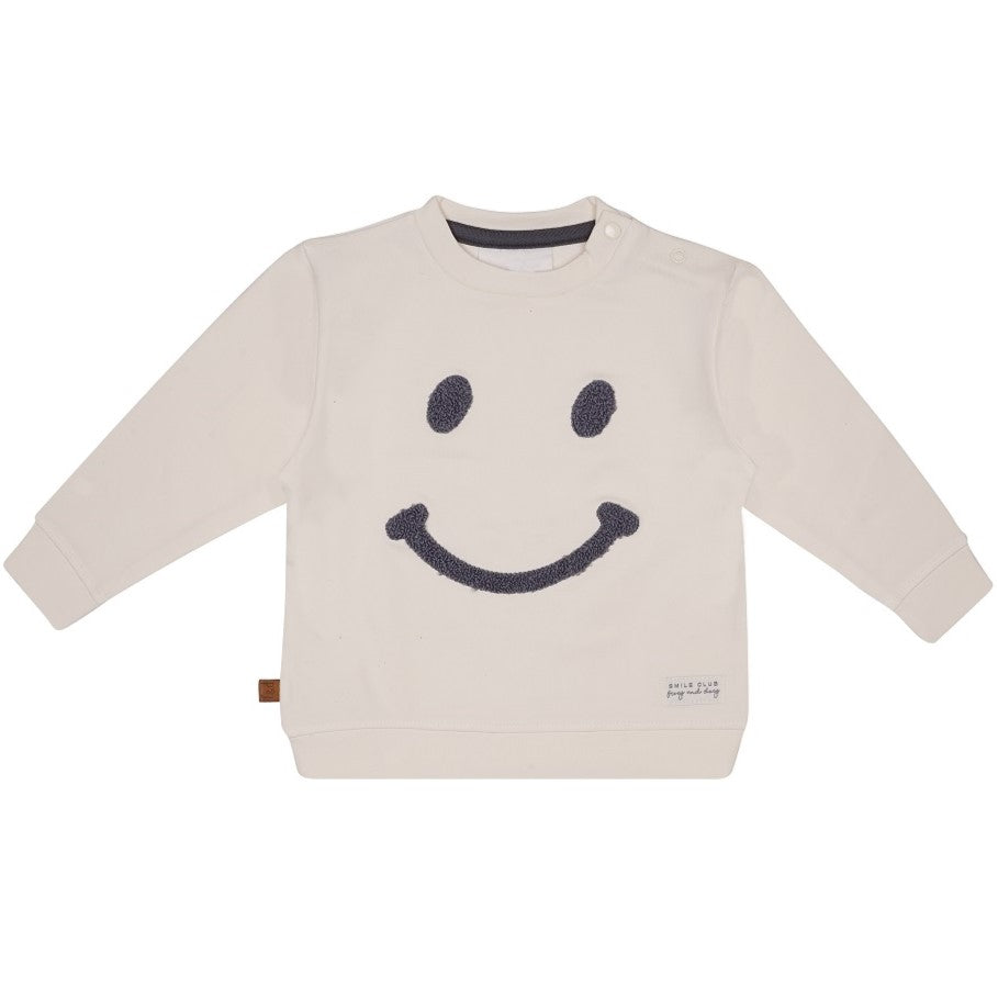 Smile Sweatshirt | Beige