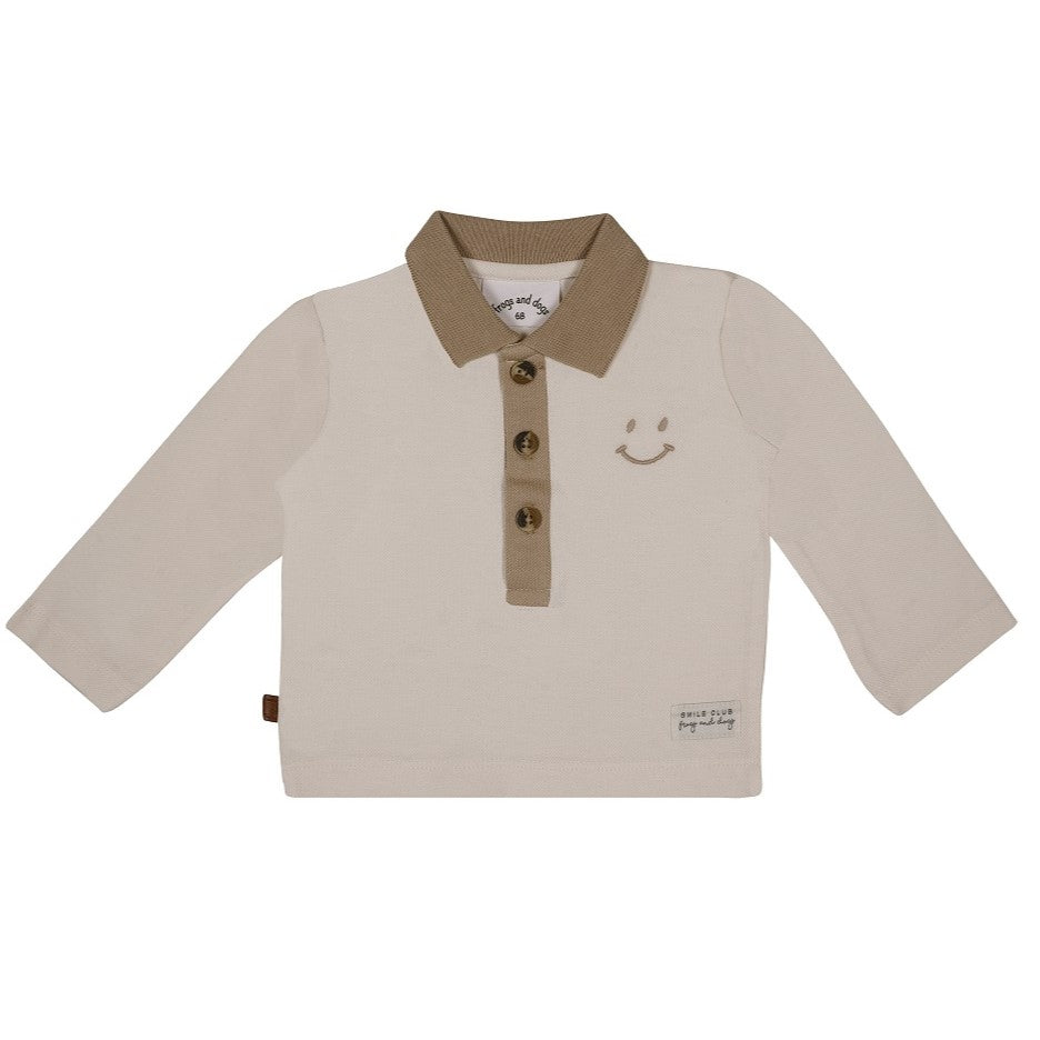 Smile Poloshirt | Beige