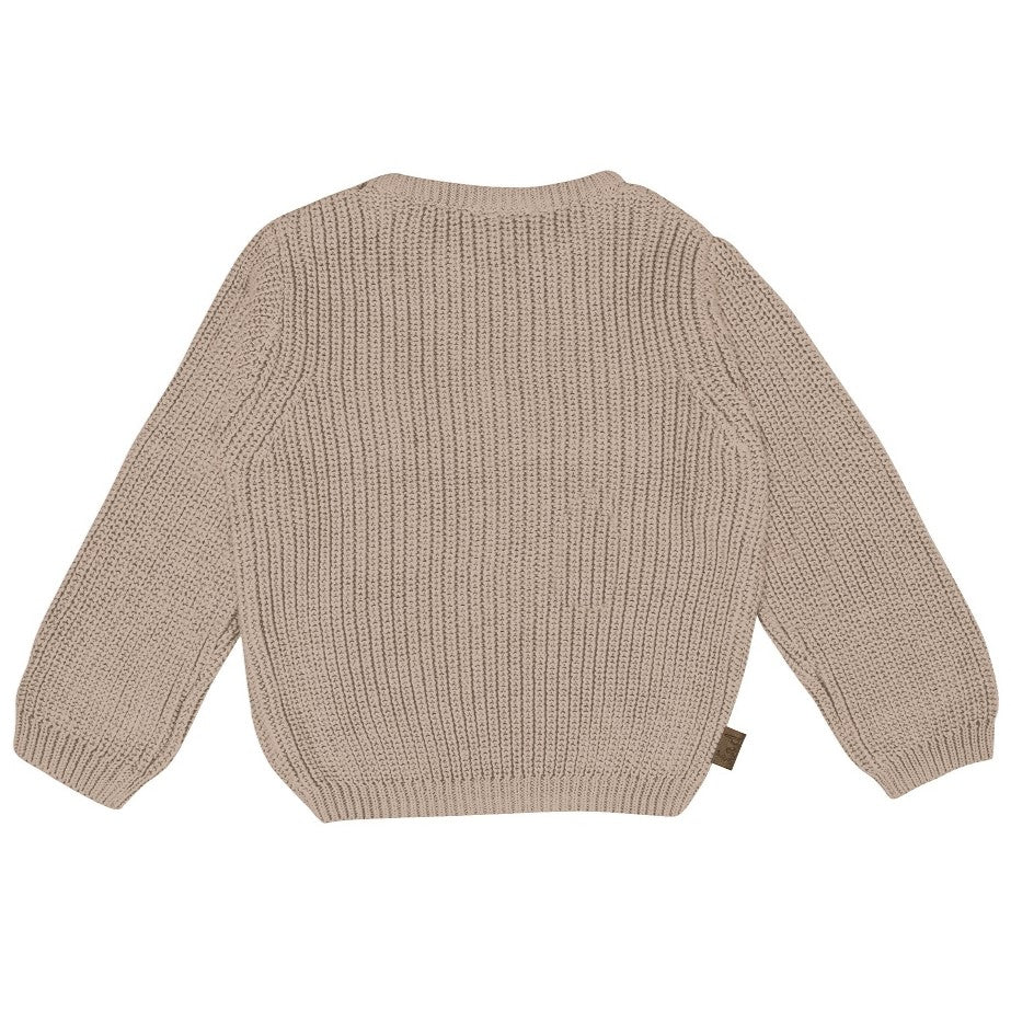 Smart Club Kniited Rib Sweater Baby | Taupe