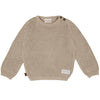 Smart Club Kniited Rib Sweater Kids | Taupe