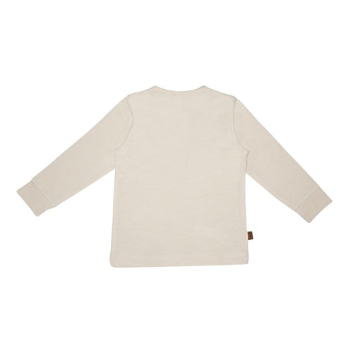 Raccoon LS Shirt Baby | Beige