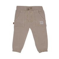 Raccoon Comfy Pants Kids | Taupe