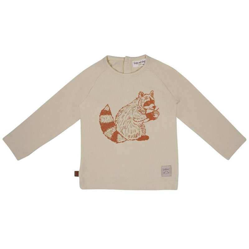 Raccoon Shirt LS | Capuccino