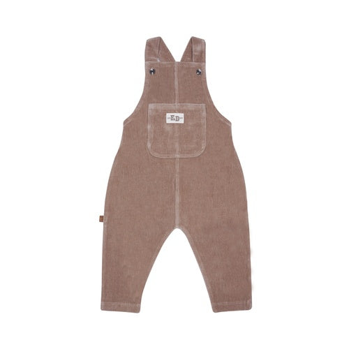 Smart Club Tuinbroekje Velours Rib Corduroy | Bruin