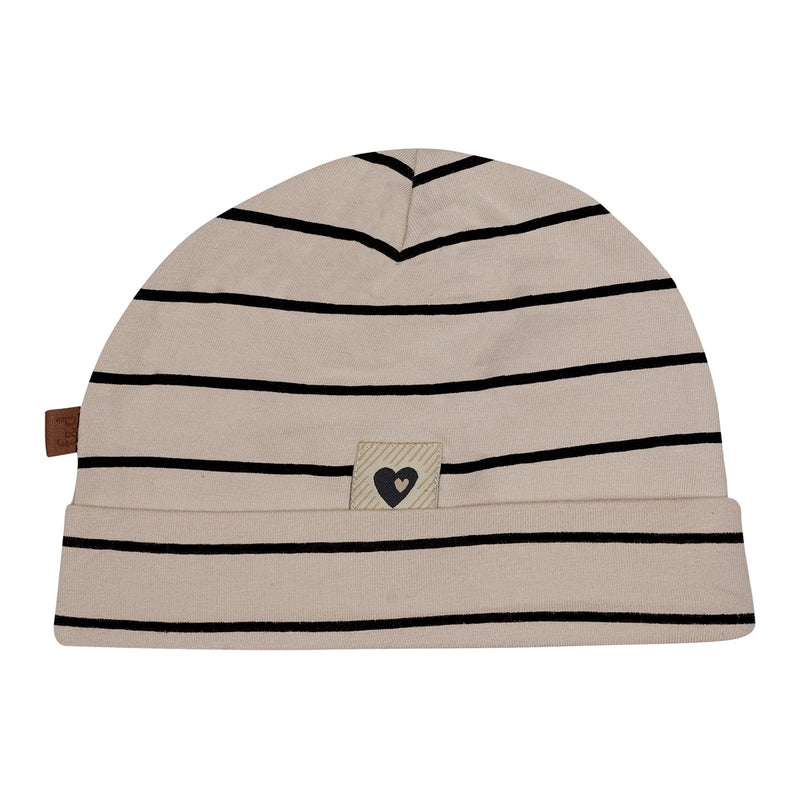 Stripe Beanie Baby | Beige