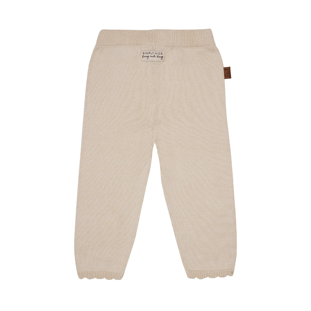 Knitted Pants | Capuccino