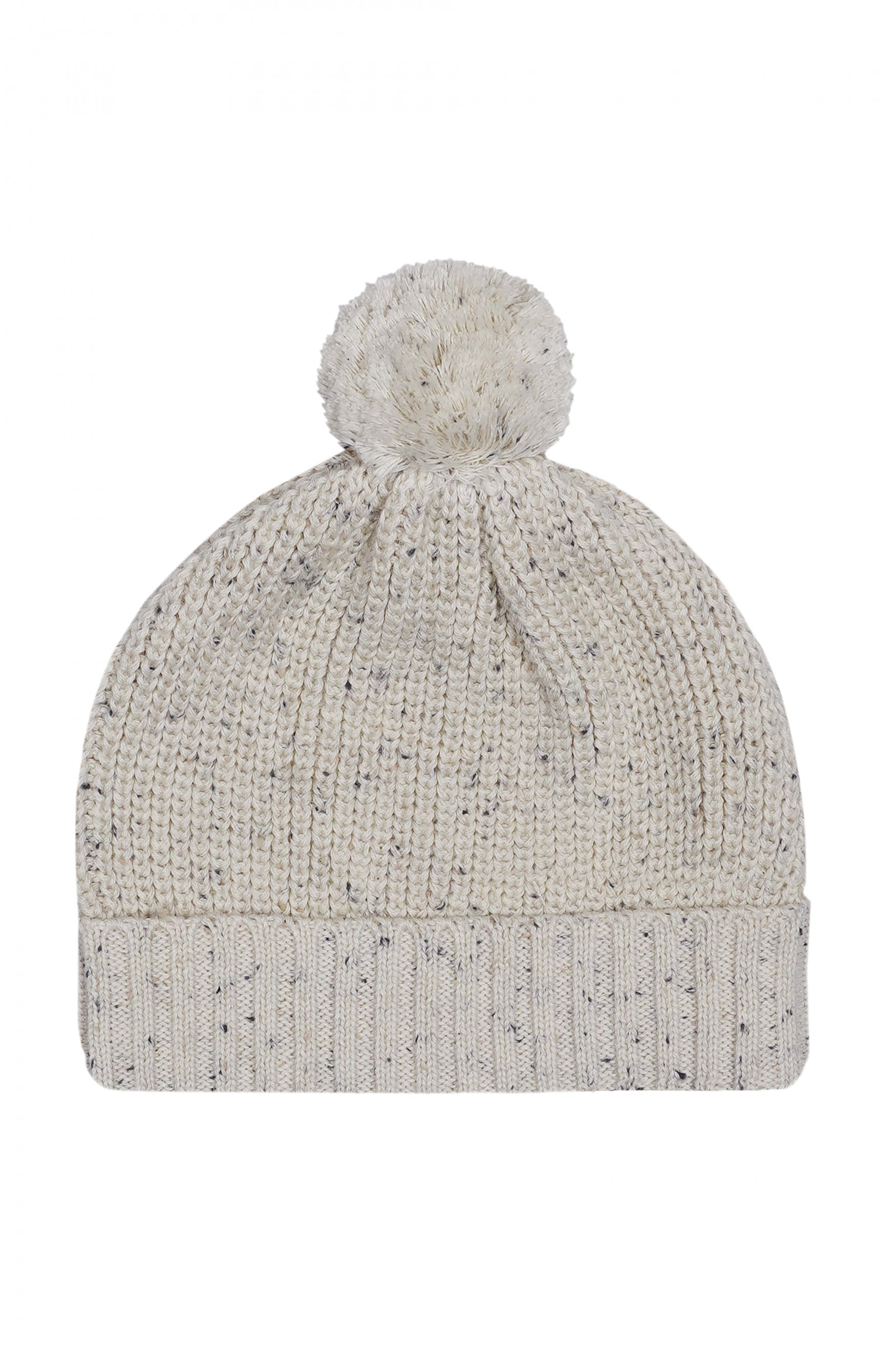 All Collection Beanie Sprinkle Knitted Rib | Beige