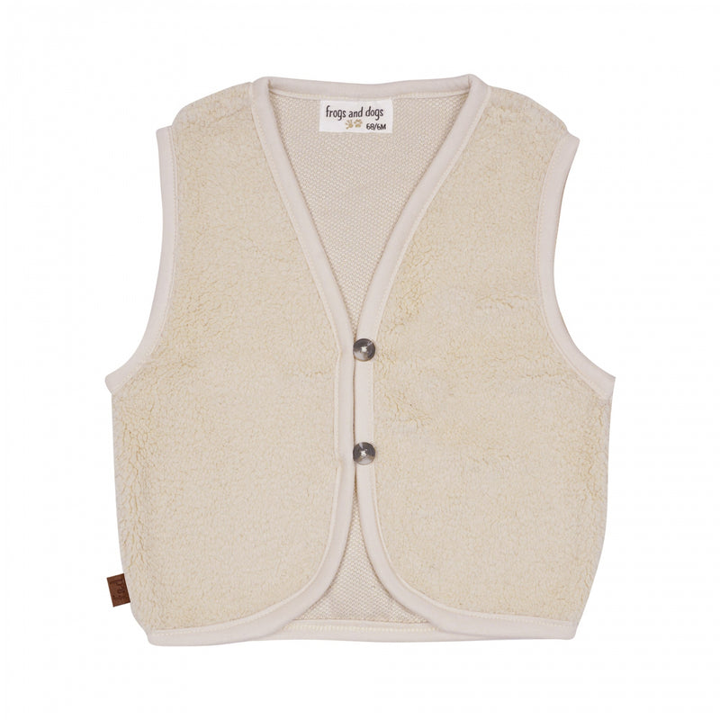 All Collection Sheep Skin Bodywarmer | Taupe