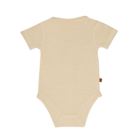 Waffle Romper All Collection SS Kids | Sand Shell