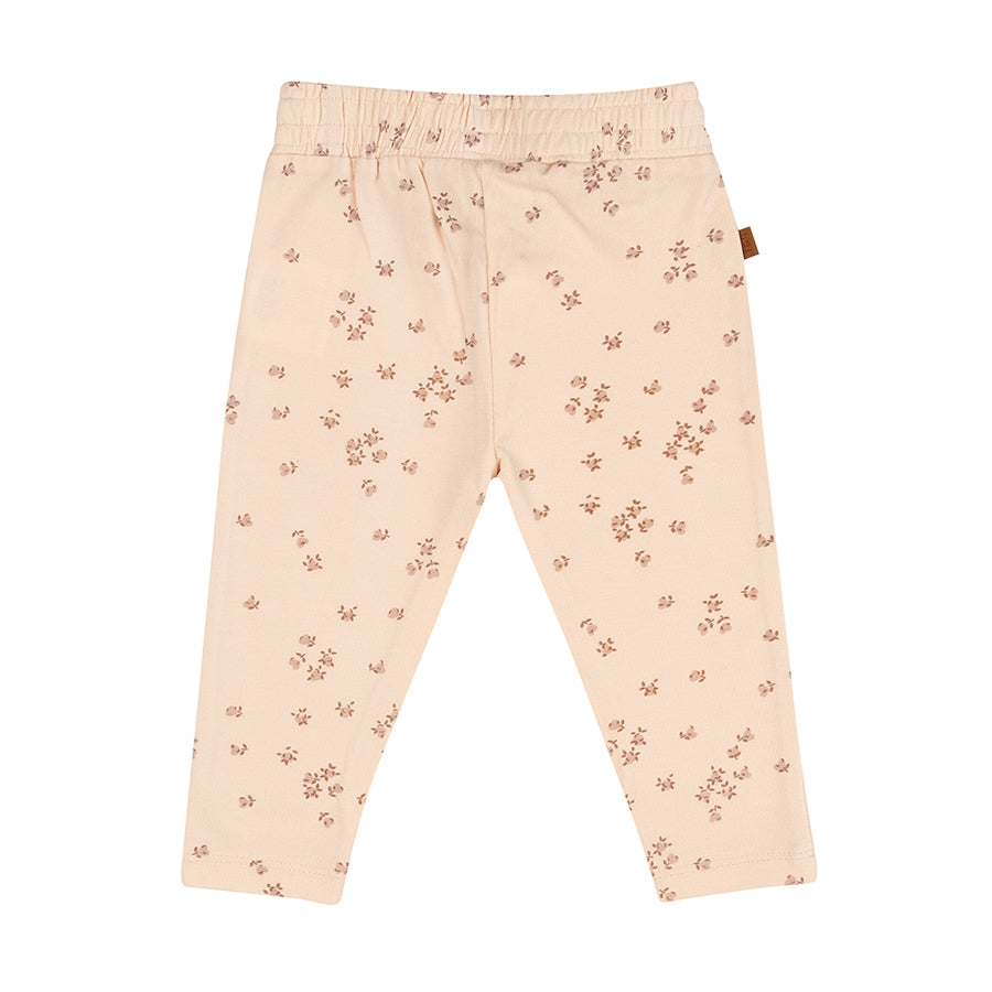 Broek Bloem Harten Kinderen | Pale Kornoelje