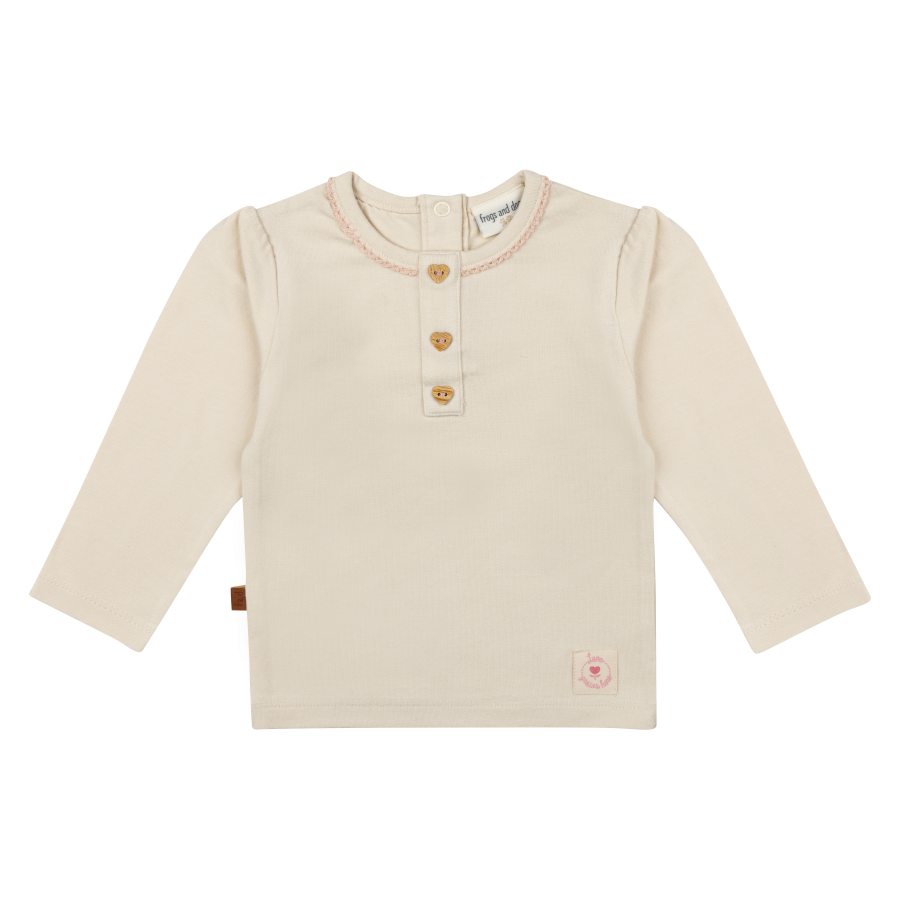 T-Shirt Plain LS Kids | Sheer Pink