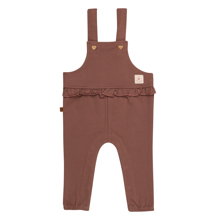 Dungaree Hearts Kids | Burlwood