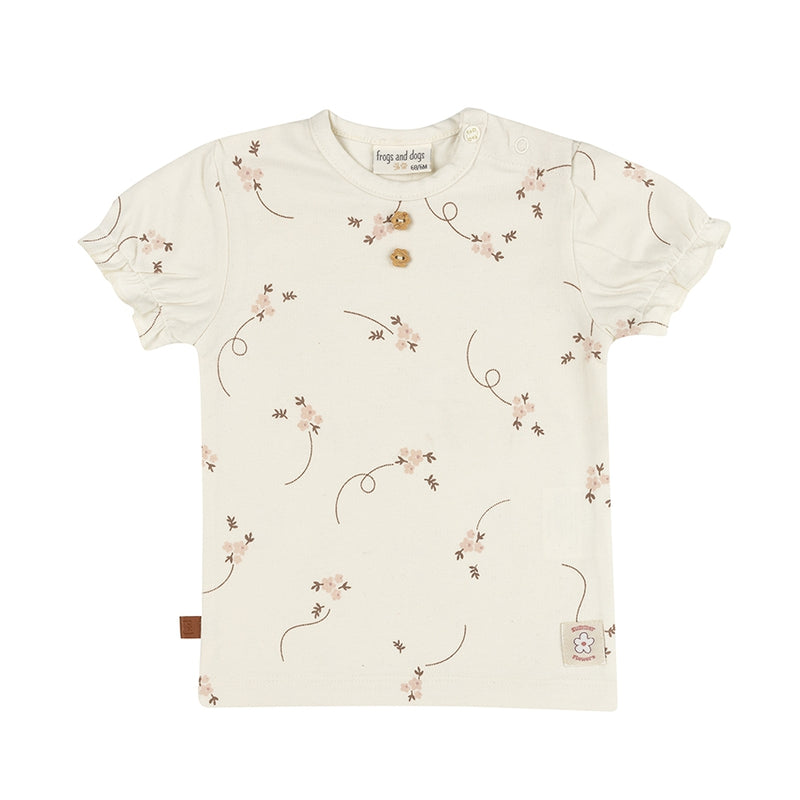 T-shirt Flo SS | White Alyssum