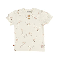 T-Shirt Flo SS Baby | White Alyssum