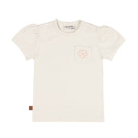 T-Shirt Flo Baby | White Alyssum