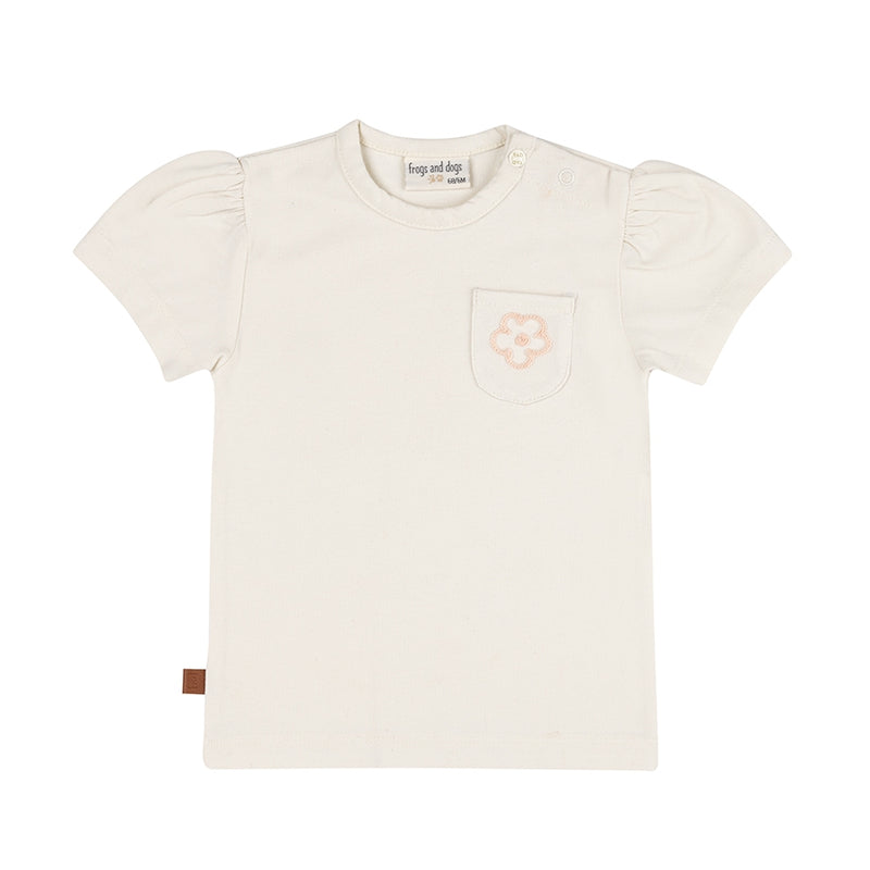 T-Shirt Flo Baby | White Alyssum