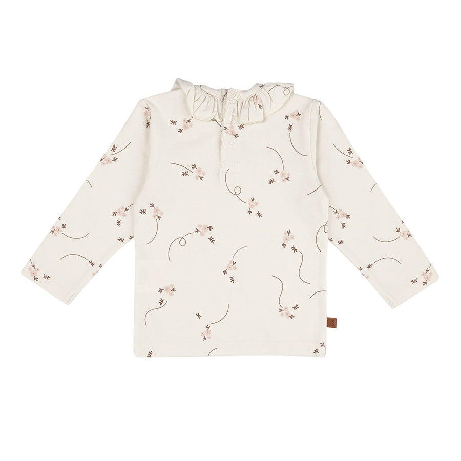 T-Shirt Flo LS Baby | White Alyssum