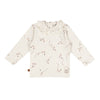 T-Shirt Flo LS Baby | White Alyssum