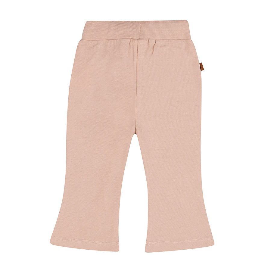 Flared Pants Flowers Baby | Rose Smoke