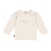 T-Shirt Little Love Baby | Egret