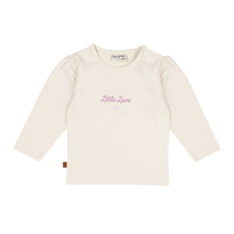 T-Shirt Little Love Kids | Egret