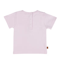 T-shirt 1x1 rib | Lavender Fog